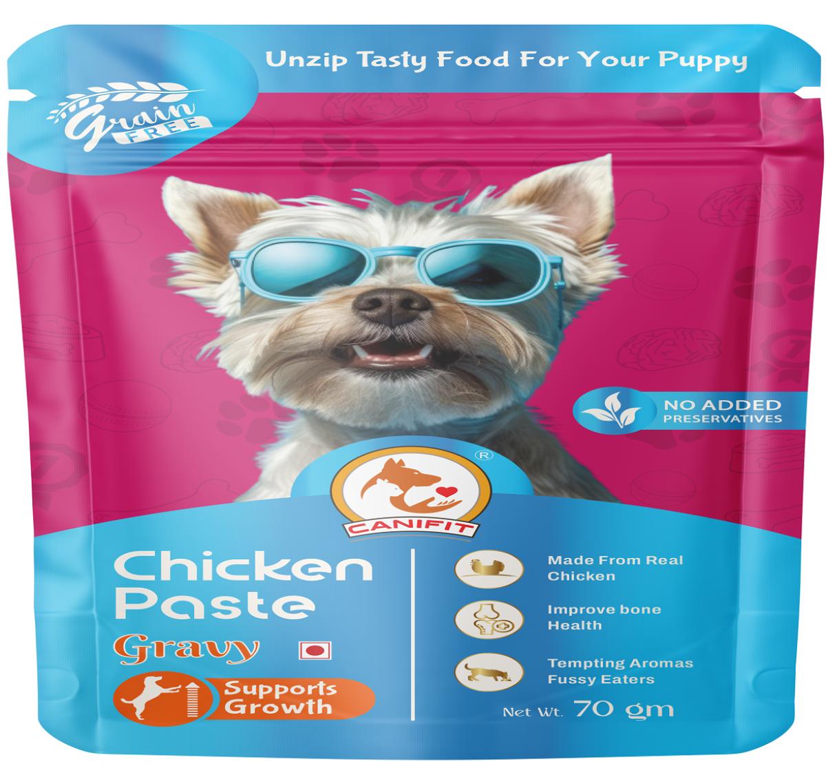 CANIFIT Puppy (02-12 Months) Chicken Paste Gravy