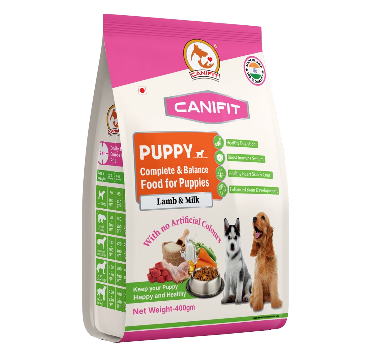 PUPPY FOOD (LAMB & MILK)