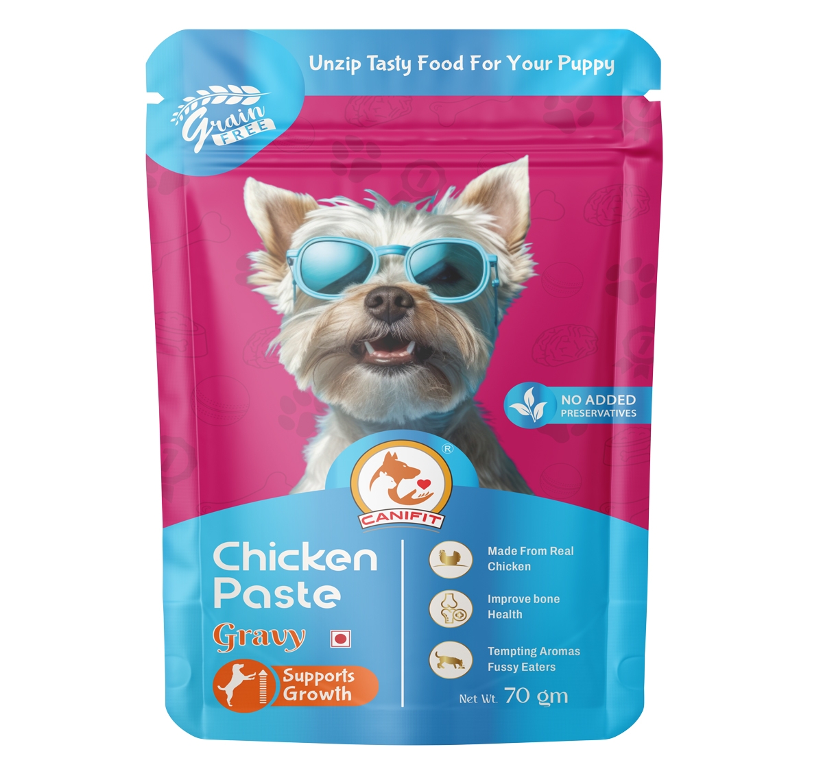 PUPPY CHICKEN PASTE GRAVY